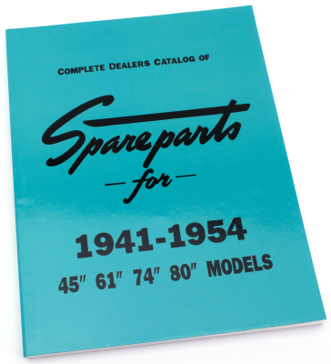 Parts Book for 1941-1954 OHV +SV Models (FR)