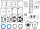 10pck Oil pump body gasket BT80-91 (FR)