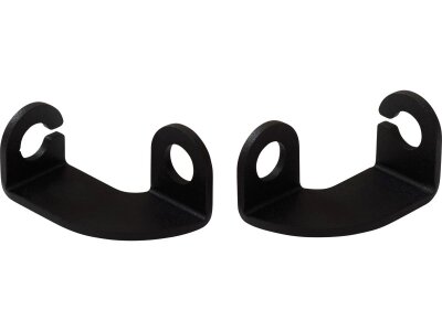 Front Turn Signal Bracket Black Powder Coated
