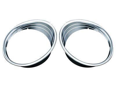 Driving Light Bezel Chrome