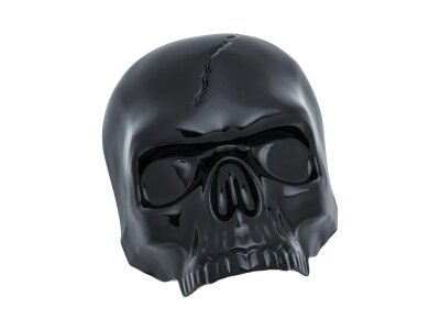 Skull Horn Covers Black Gloss