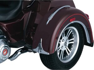 Rear Fender Flares Chrome