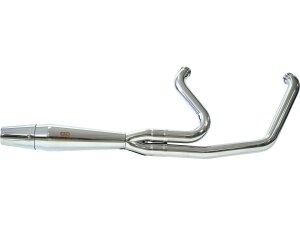 2-in-1 Exhaust Systems Tapered Style, with Titanium Headers