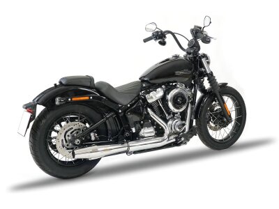 Complete 2-in-1 Exhaust Kits Tapered Style, Titanium Headers