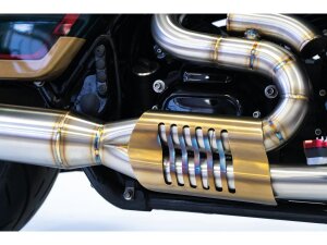 Complete 2-in-1 Exhaust Systems Raw Short