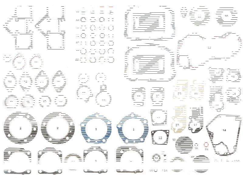 10pck generator mount gskt BT32-57 (FR)