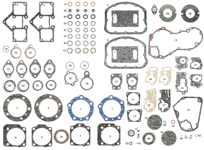 10pck generator mount gskt BT32-57 (FR)