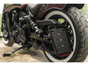 Side Mount License Plate Bracket