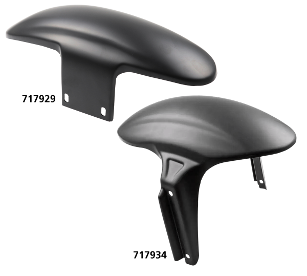Front Fender V1 19" Raw FLH/T14-23 (DE)