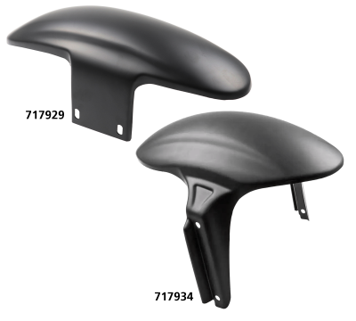 Front Fender V1 19" Raw FLH/T14-23 (GB)