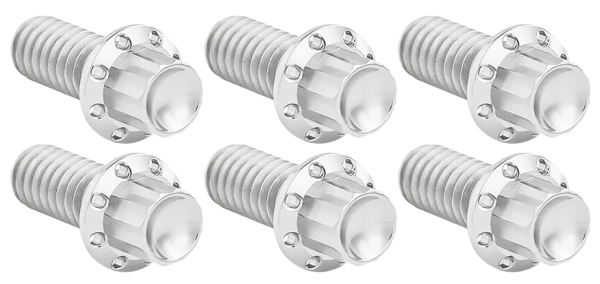 12PT Derby Cover Bolts Pol. HD07-Up (GB)