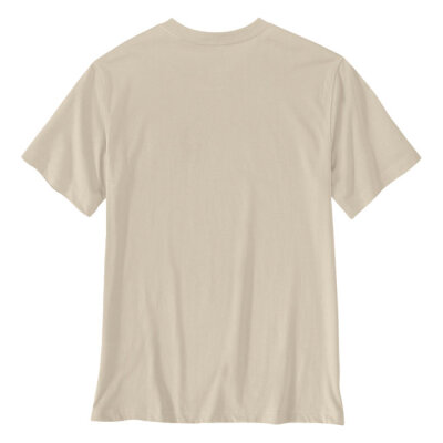 Carhartt Irvine Relaxed logo t-shirt oat milk Size S
