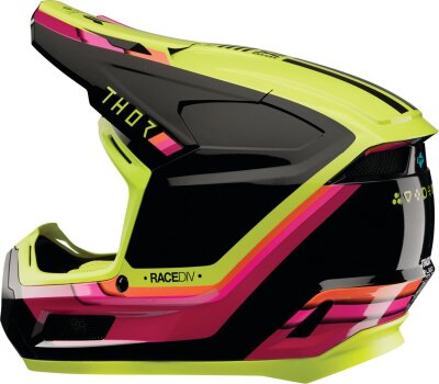 Helmet Fleet Yth Defy Bk/ac M