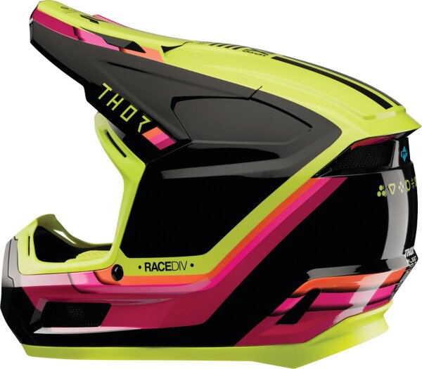 Helmet Fleet Yth Defy Bk/ac L