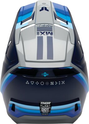 Helmet Fleet Yth Defy Bl/gy M