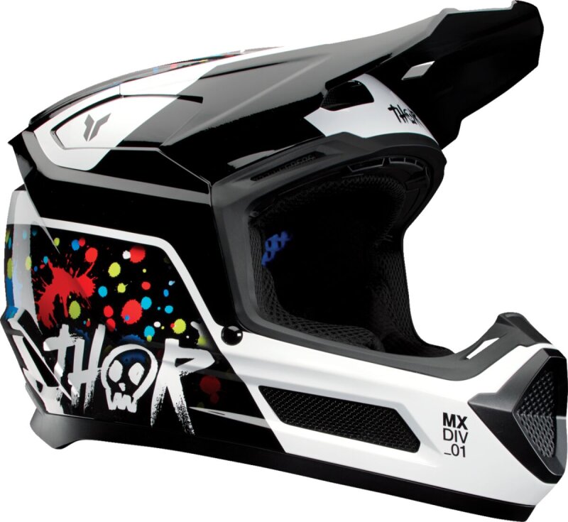 Helmet Fleet Yth Splat Black M
