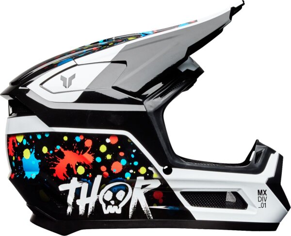 Helmet Fleet Yth Splat Black M