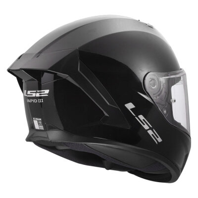 LS2 Rapid III Solid helmet gloss black Size M