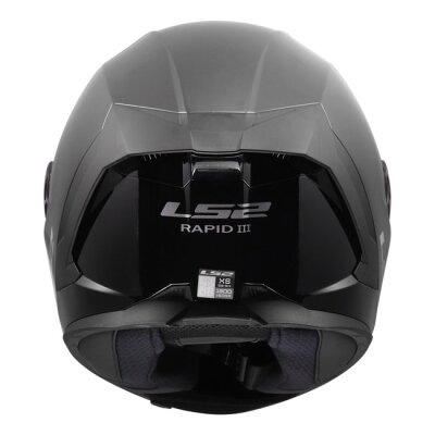 LS2 Rapid III Solid helmet gloss black Size M