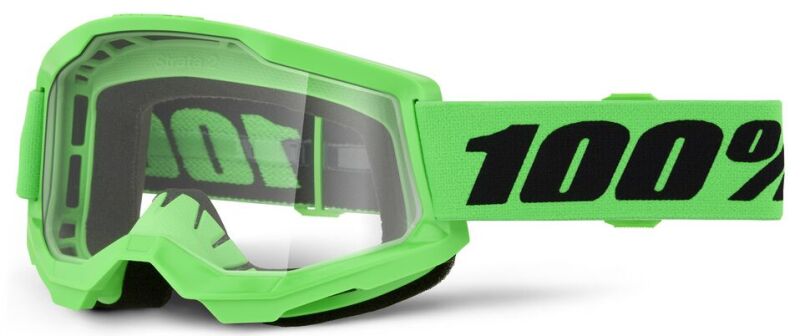 Goggle Strata 2 Neon Grn - Cle