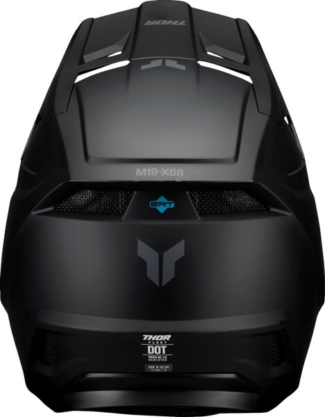 Helmet Fleet Yth Blackout Matt