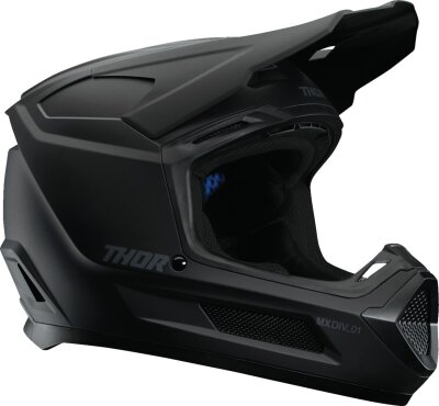 Helmet Fleet Yth Blackout Matt