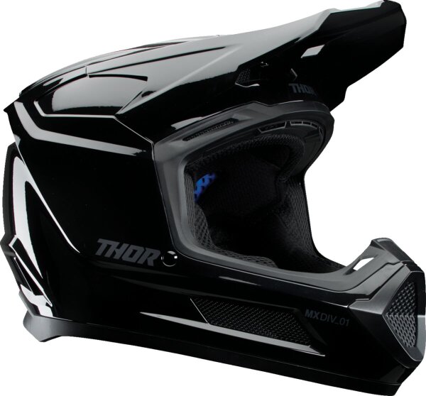 Helmet Fleet Yth Blackout Glos