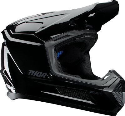 Helmet Fleet Yth Blackout Glos