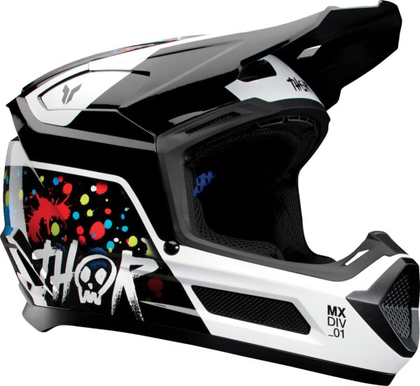Helmet Fleet Yth Splat Black S
