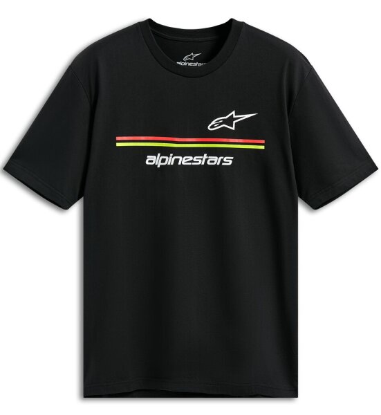 Tee Ss Csf Lanes Black S