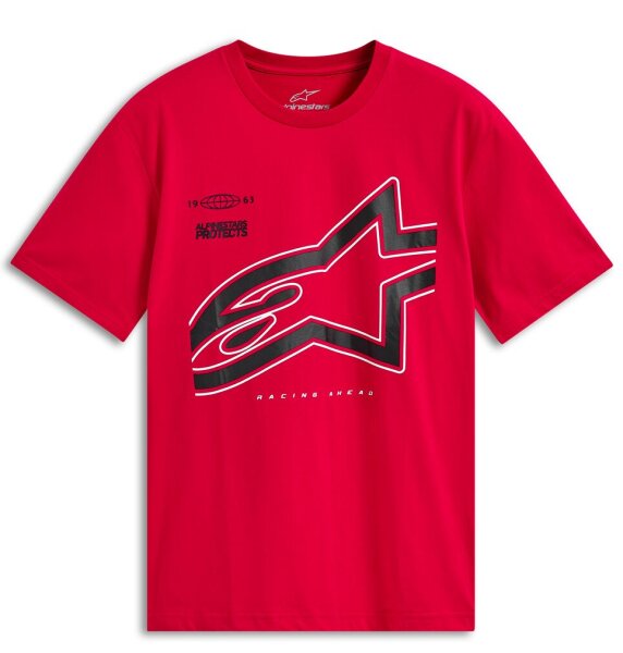Tee Ss Csf Authority Red 2xl