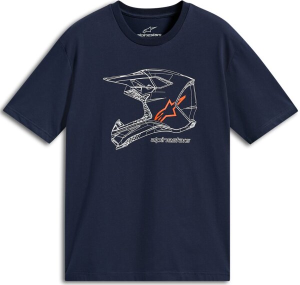 Tee Csf Mx Helmet Navy M