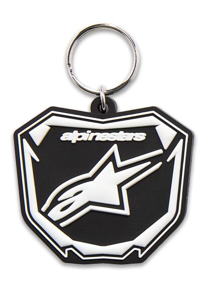Key Fob Plate Black/white