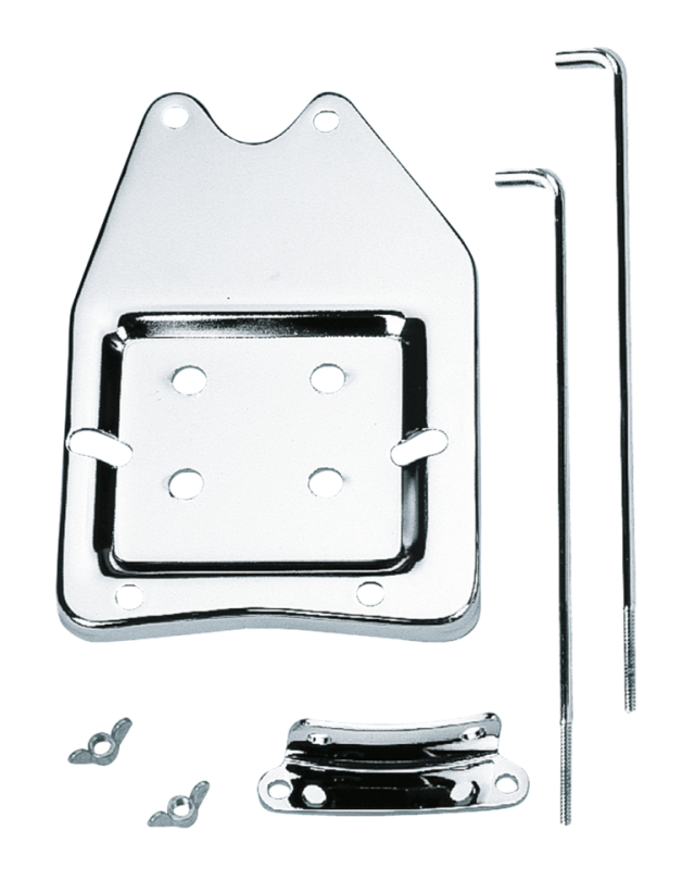 Bottom Plate 6V Battery Chrome (DE)