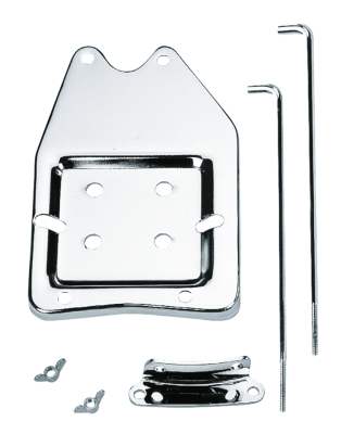 Bottom Plate 6V Battery Chrome