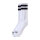American Socks Mid high Old School I double black striped One size fits most; 20 cm