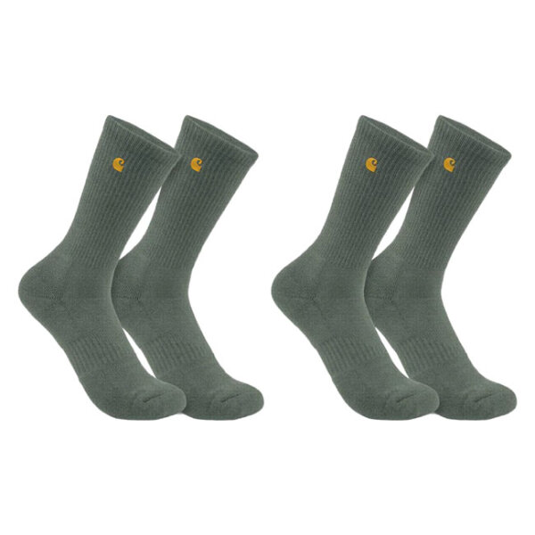 Carhartt Force™ Midweight Crew socks 2 Pack green...