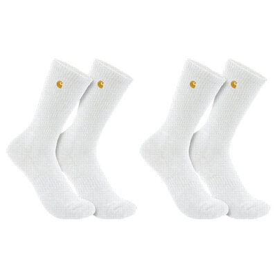 Carhartt Force™ Midweight Crew socks 2 Pack white Size XL
