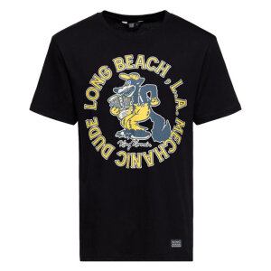 King Kerosin Mechanic Crew t-shirt black Size M