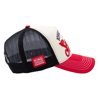 King Kerosin Salt Lake Trucker cap red/offwhite One size fits most