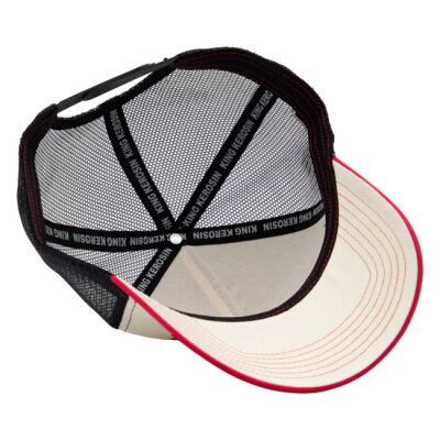 King Kerosin Salt Lake Trucker cap red/offwhite One size fits most