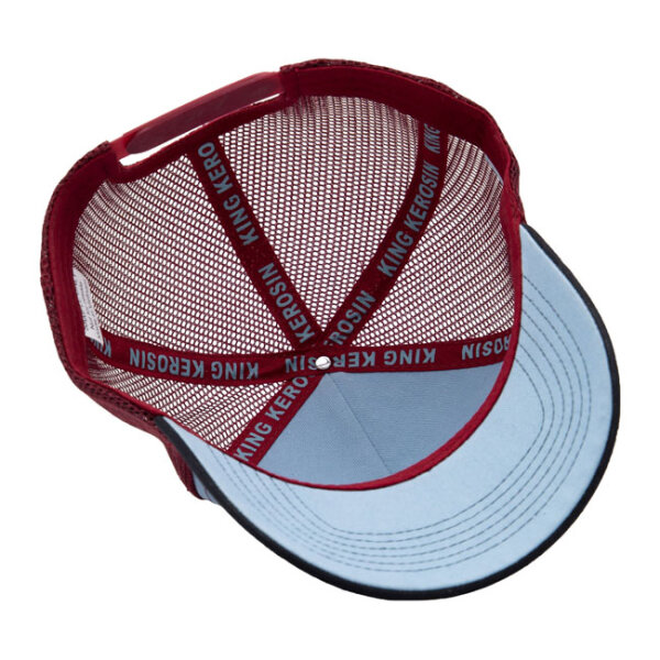 King Kerosin Wish You Were Beer Trucker cap skyblue/black One size fits most