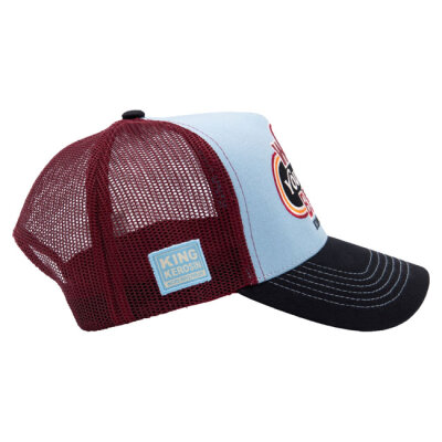 King Kerosin Wish You Were Beer Trucker cap skyblue/black One size fits most