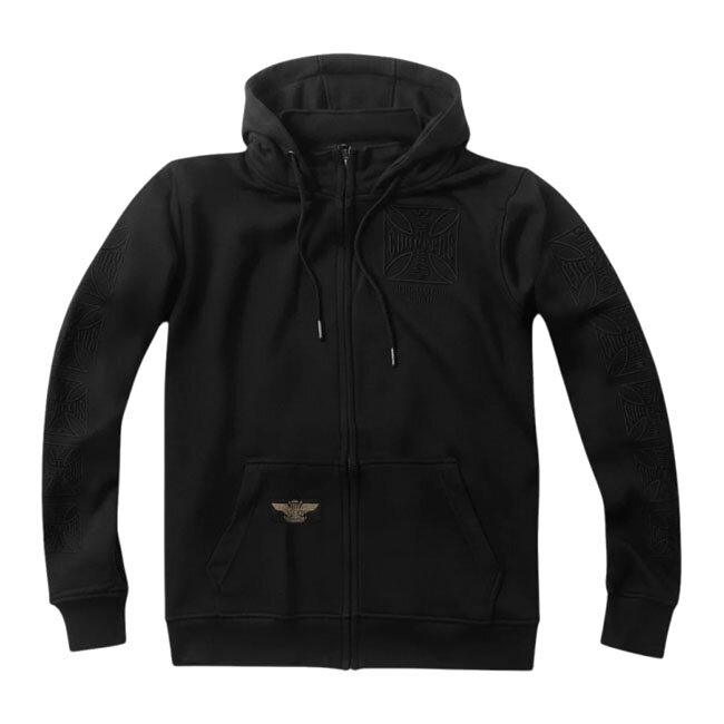 WCC Tone To Tone Dominator zip hoodie black Size M