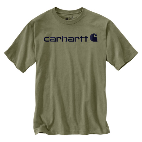 Carhartt Dearborn Logo t-shirt dusty olive Size S
