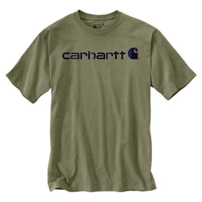 Carhartt Dearborn Logo t-shirt dusty olive Size S