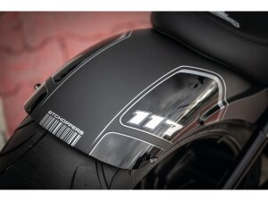 Classic Rear Fenders With preparation for Kellermann Atto 3-in-1 lights and special cable protecting tubes