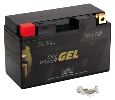UN-2800 intAct SLA Gel YT7B-4 12V 6.5aH, inkl. 7,50 Euro Batteriepfand