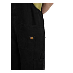 Dickies Loose canvas bib black Size S