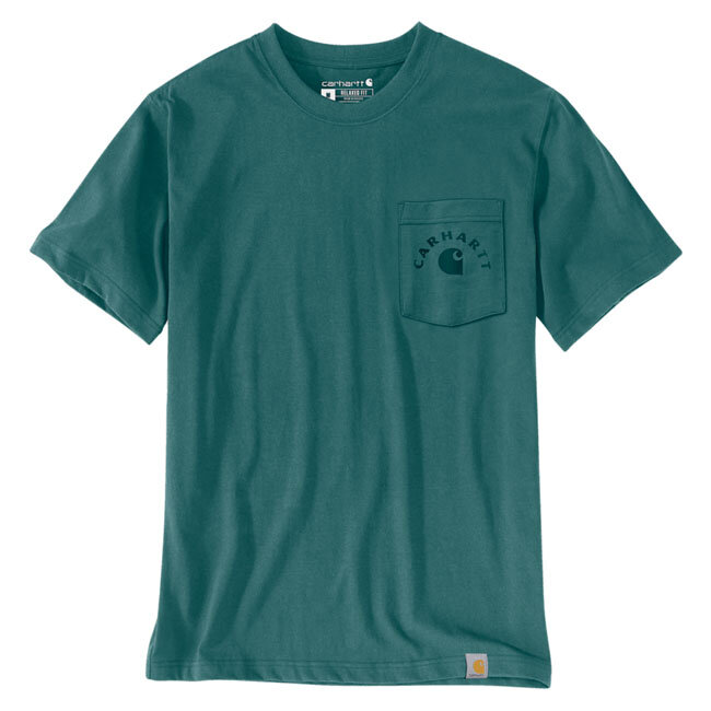 Carhartt Irvine Relaxed Work t-shirt transformative teal Size S